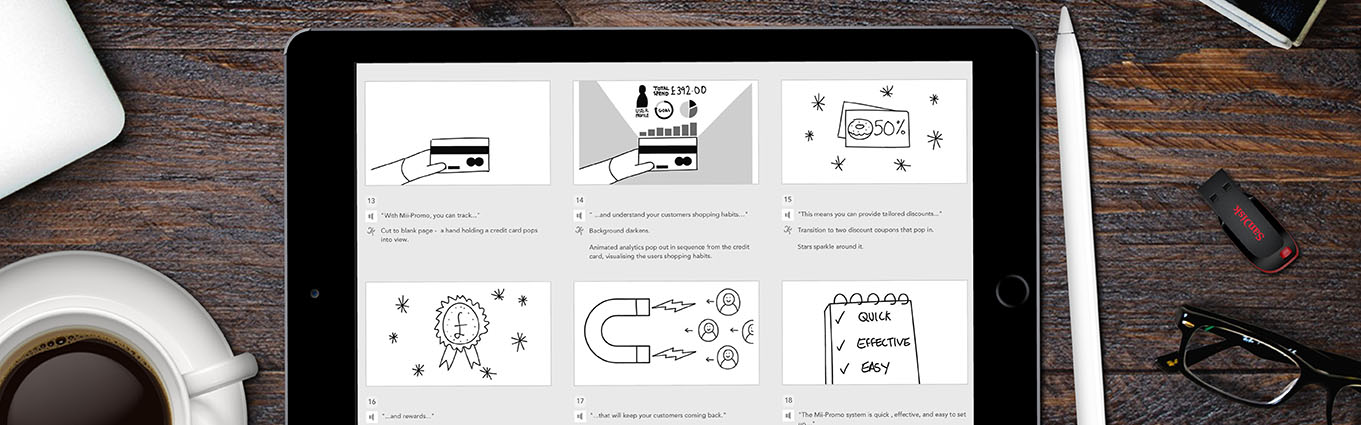 Markadis Animation Storyboard